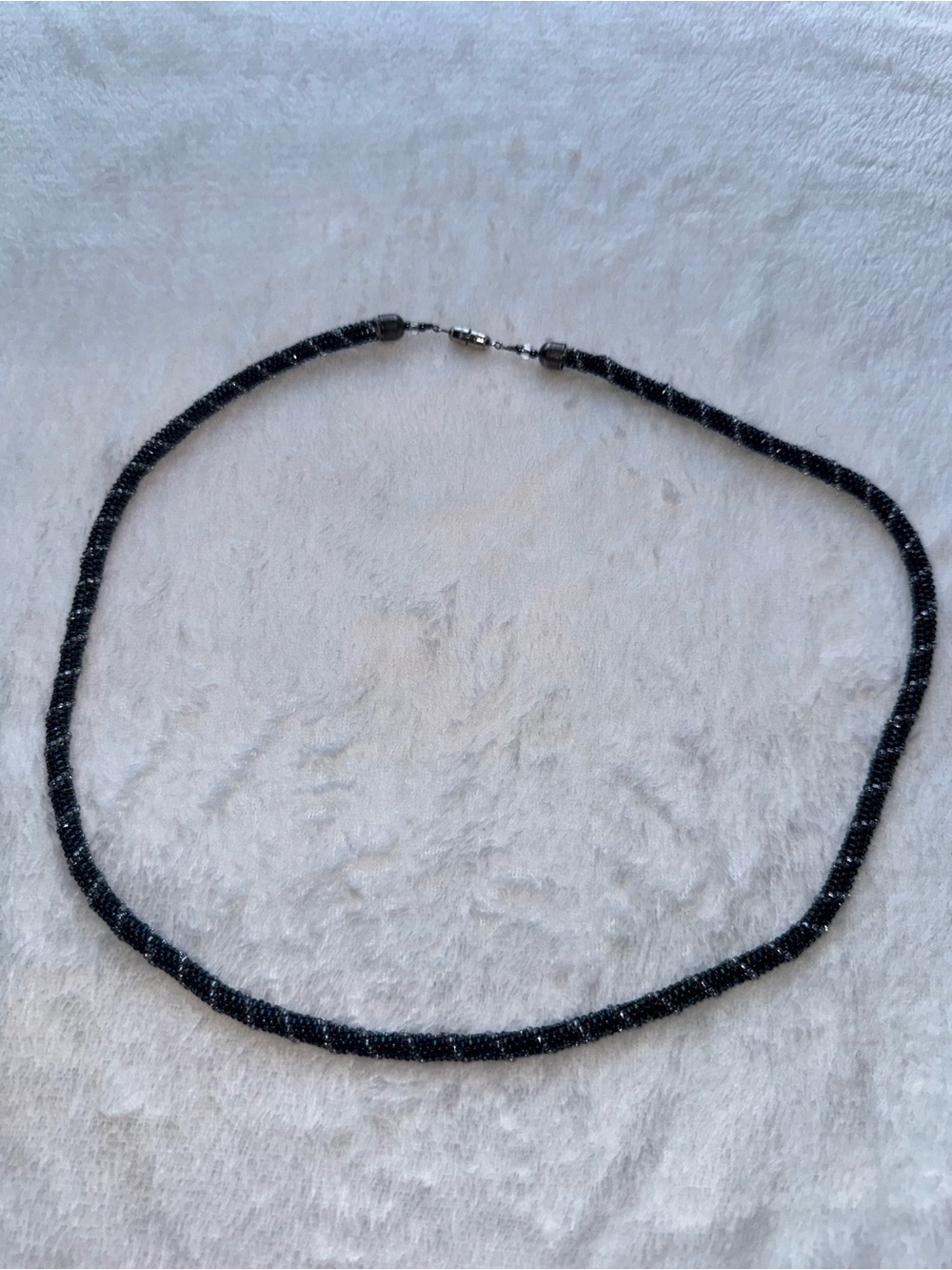 Beaded rope necklace - Picture 6 of 11